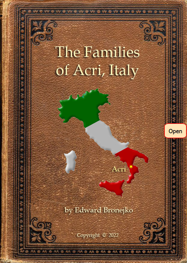 Acri Families Book
