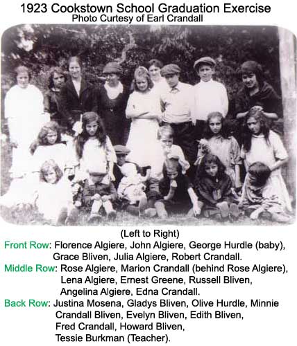 Cookstown School 1923 Class Photo
